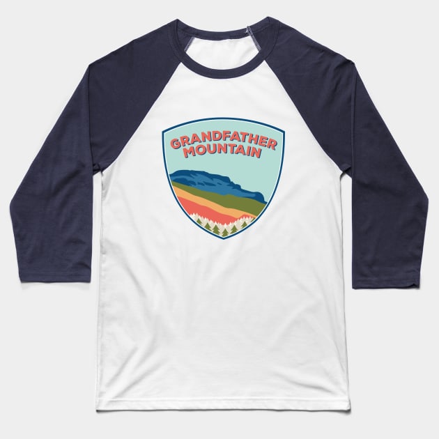 Grandfather Mountain Baseball T-Shirt by smalltownnc